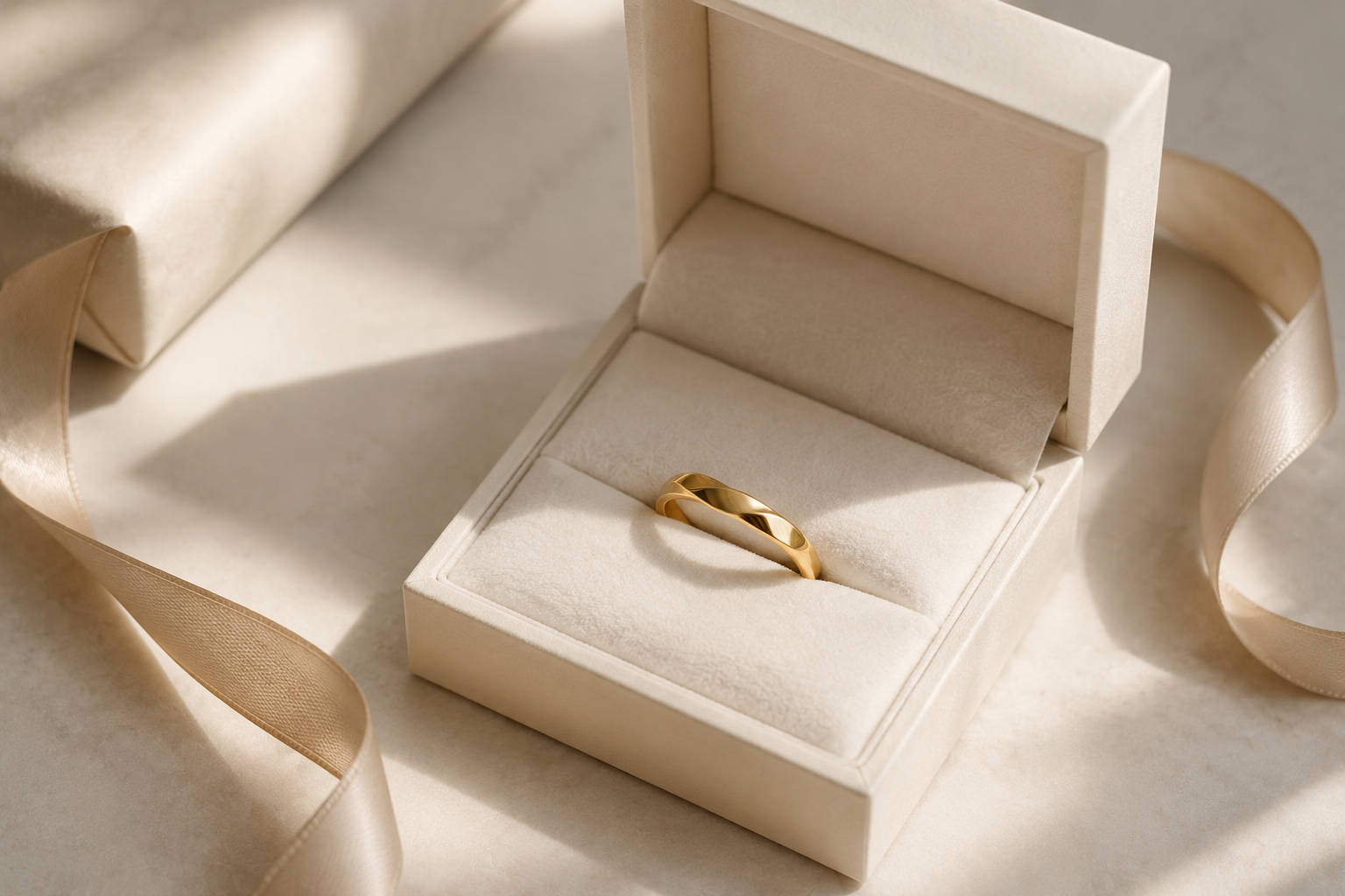 VEER RING IN GOLD VERMEIL